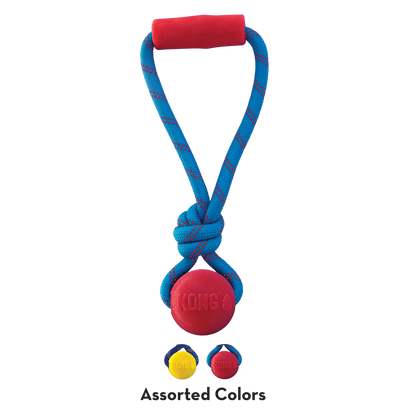 KONG Jaxx Brights Tug w/Ball Assorted - Petzone Kenya