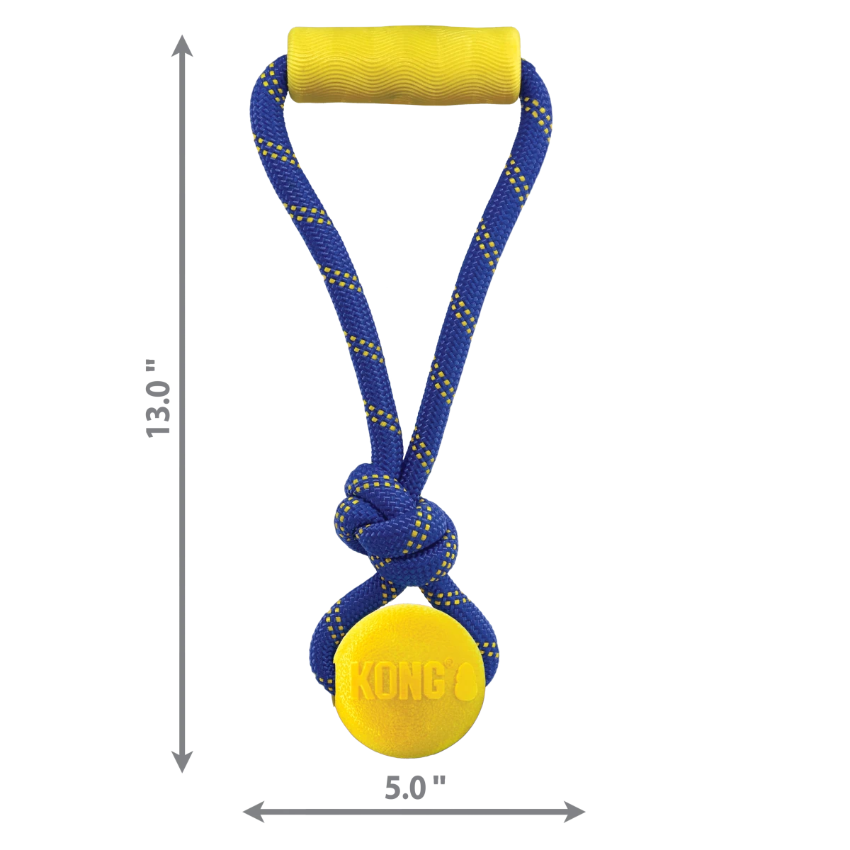 KONG Jaxx Brights Tug w/Ball Assorted - Petzone Kenya