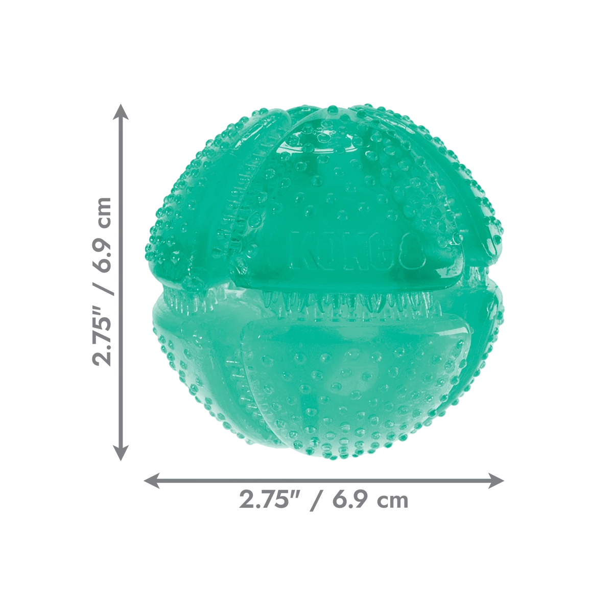 KONG Squeezz Dental Ball - Petzone Kenya