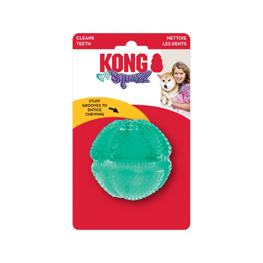 KONG Squeezz Dental Ball - Petzone Kenya