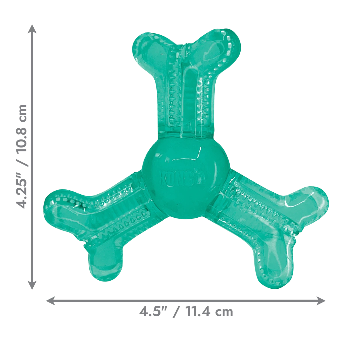 KONG Squeezz Dental Roller Bone - Petzone Kenya