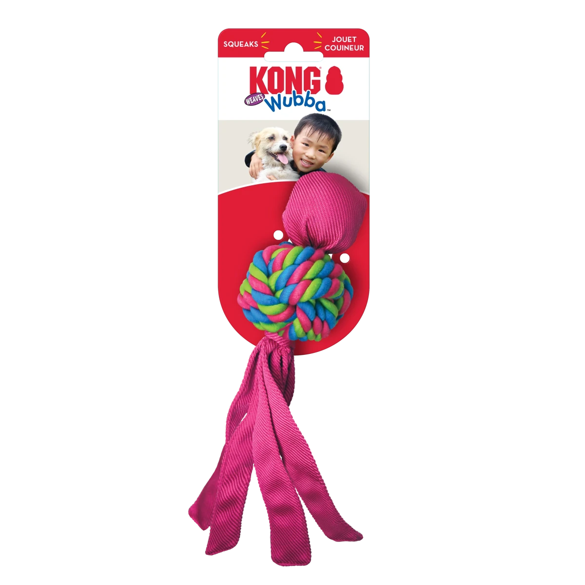 KONG Wubba Weaves Assorted - Petzone Kenya