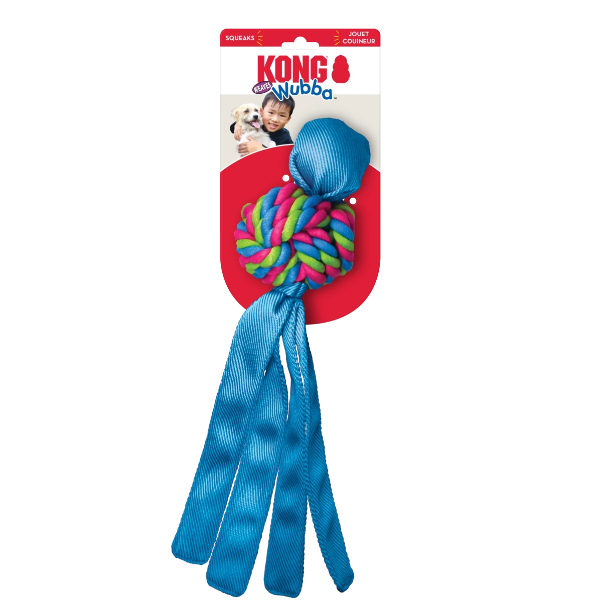 KONG Wubba Weaves Assorted - Petzone Kenya