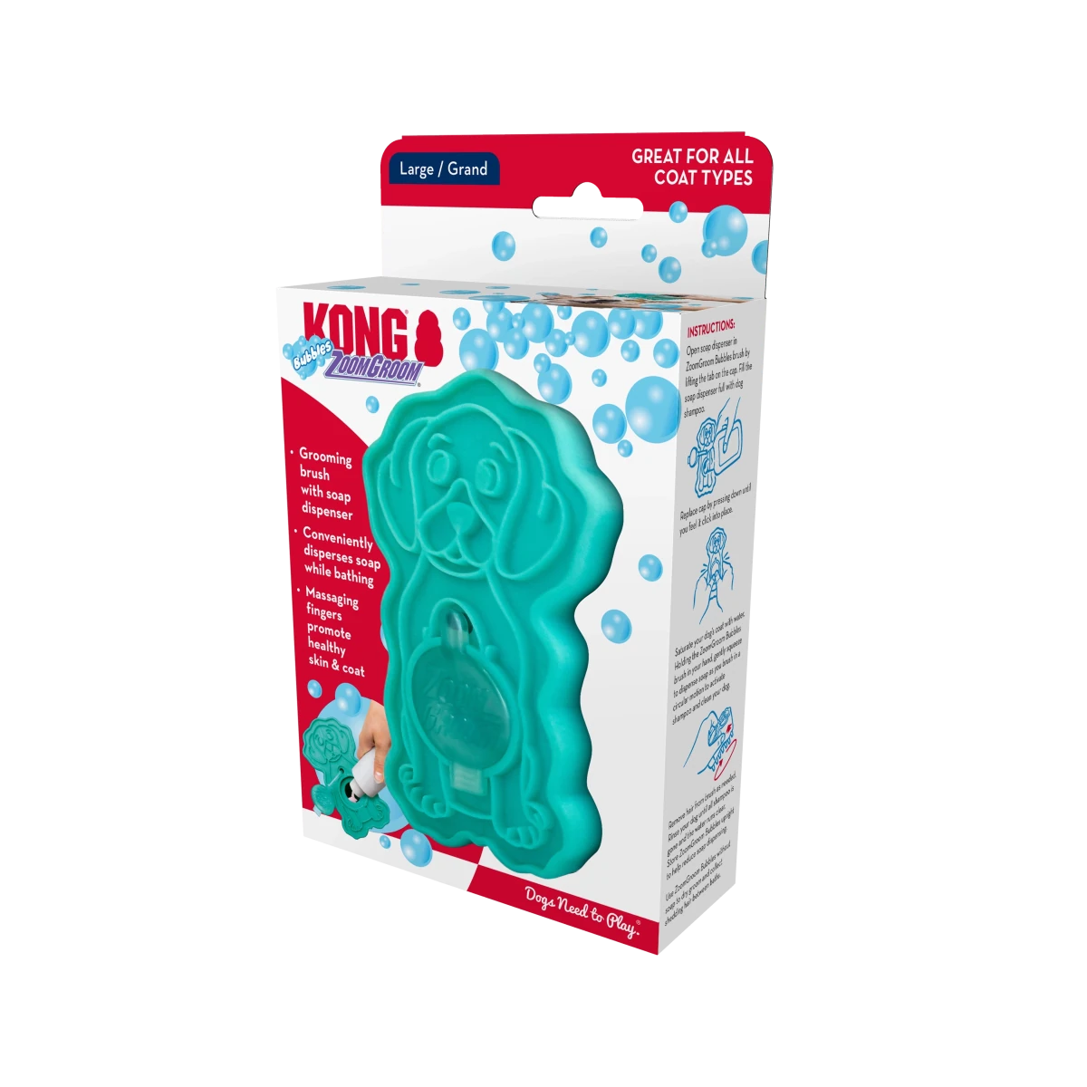 KONG ZoomGroom Bubbles - Petzone Kenya