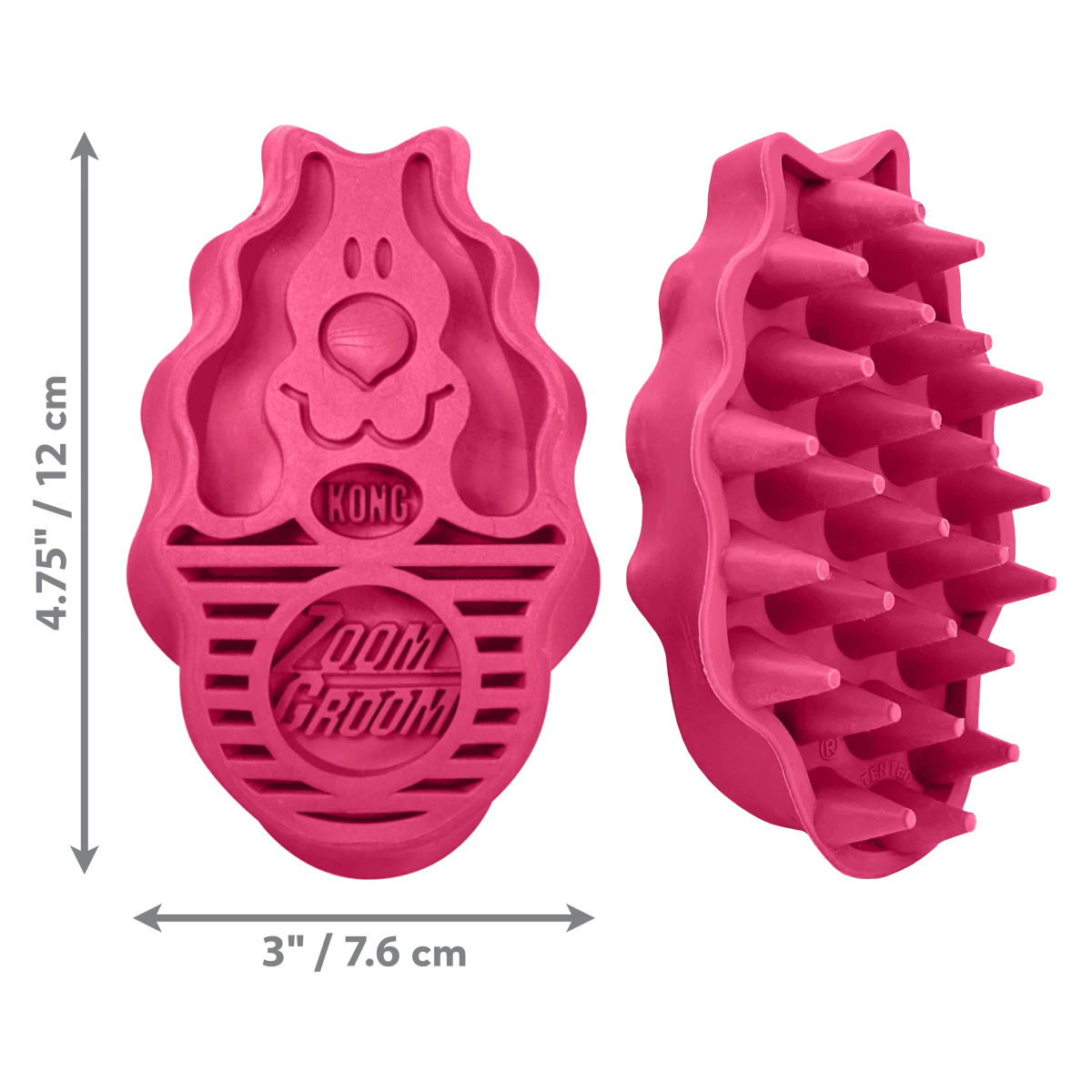KONG ZoomGroom Raspberry - Petzone Kenya