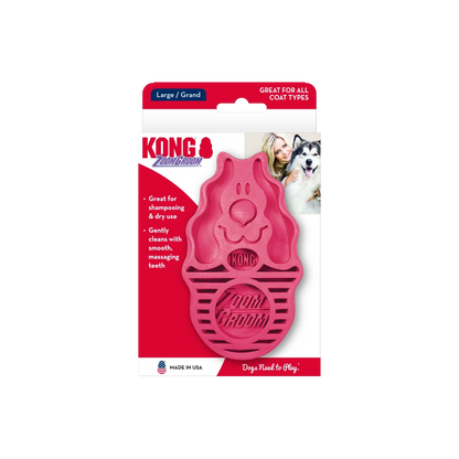 KONG ZoomGroom Raspberry - Petzone Kenya