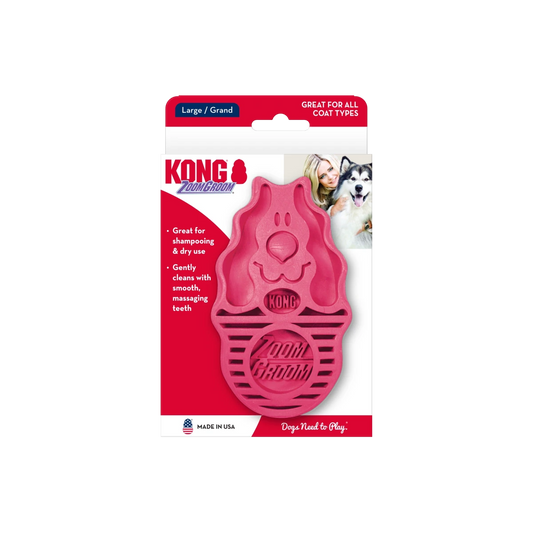 KONG ZoomGroom Raspberry - Petzone Kenya