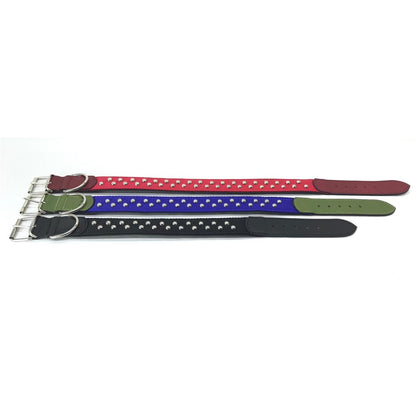 LINO Accesorized Leather Tip Collar