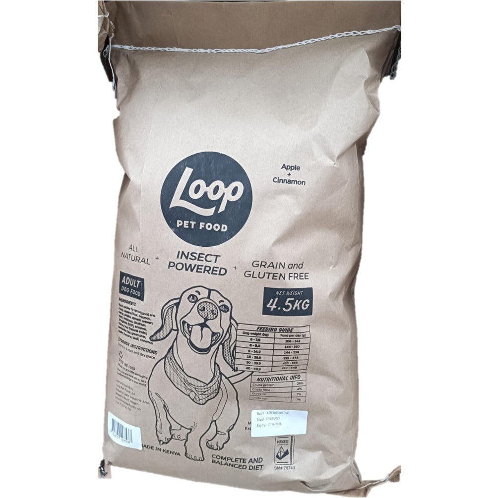 Loop Adult Dog Grain - Free Apple Cinnamon - Petzone Kenya