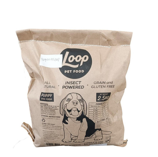 Loop Puppy Food Grain - Free Veg Galore - Petzone Kenya
