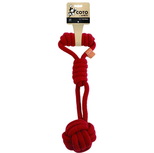 M–Pets COTO Red Tug Ball - 36cm - Petzone Kenya