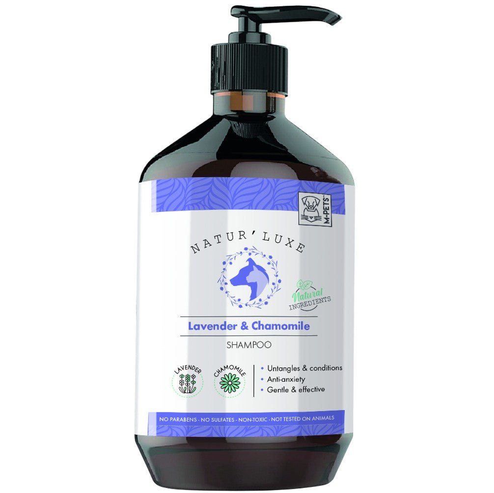 M–Pets NATUR’LUXE Lavender & Chamomile Shampoo – 500ml - Petzone Kenya