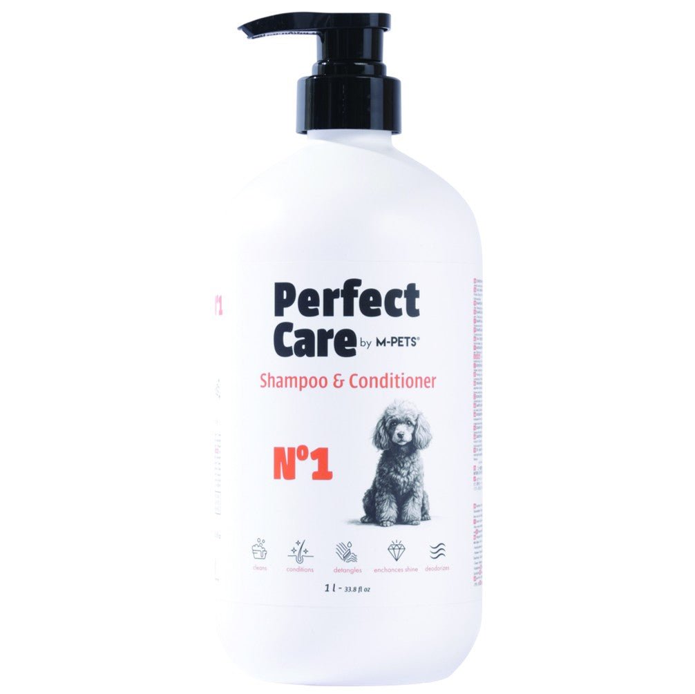 M–Pets PERFECT CARE No.1 – 2 in 1 Dog Shampoo & conditioner 1L - Petzone Kenya