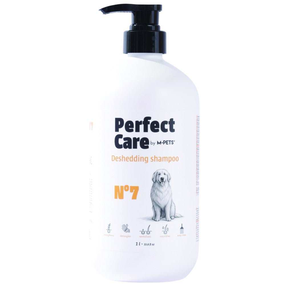 M–Pets PERFECT CARE No.7 – Deshedding Dog Shampoo 1L - Petzone Kenya
