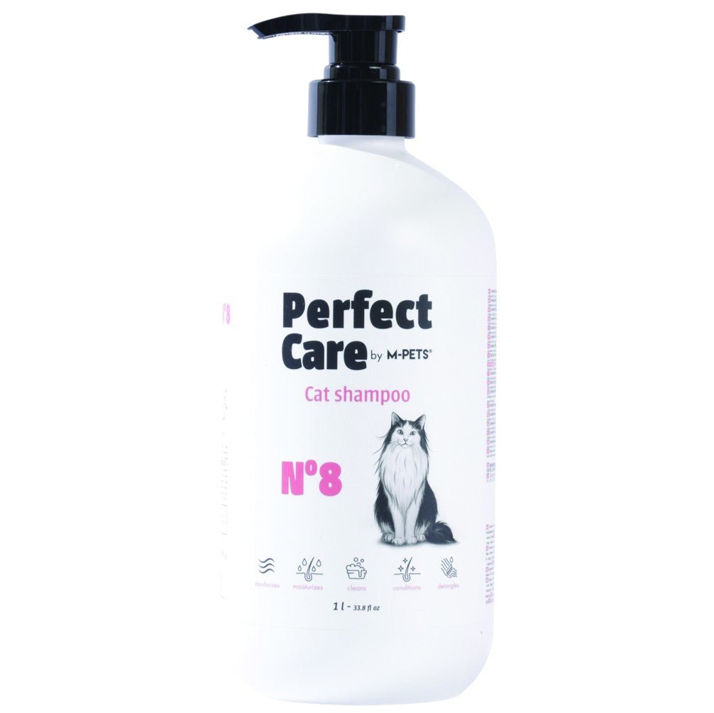 M–Pets PERFECT CARE No.8 – Cat Shampoo 1L - Petzone Kenya