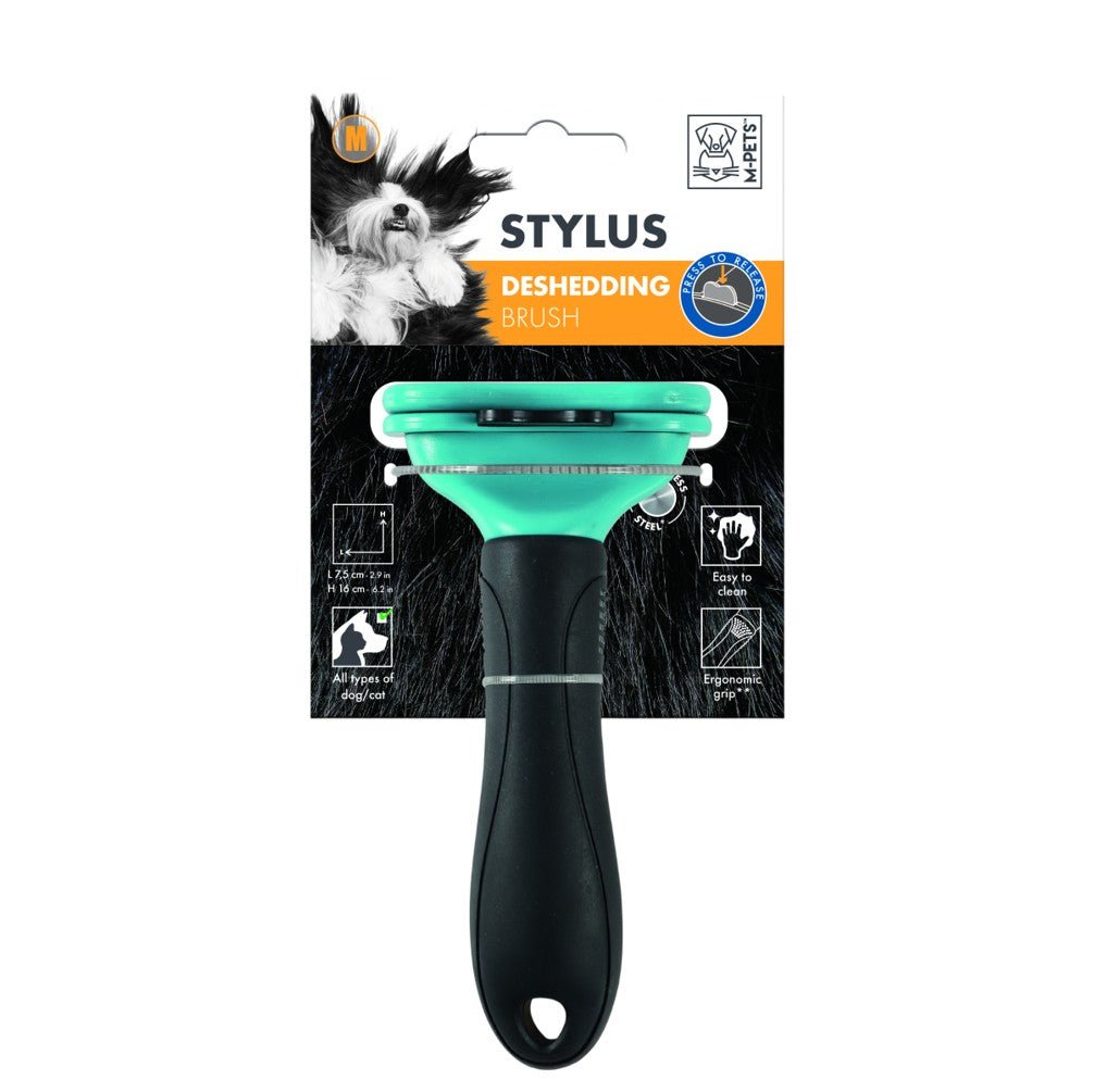M–Pets STYLUS Deshedding Brush - Petzone Kenya