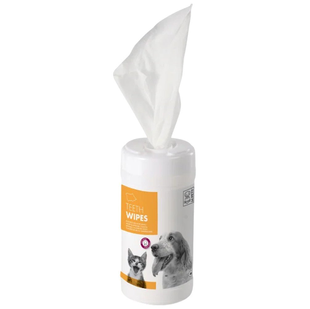 M–Pets TEETH Wipes – 40pcs - Petzone Kenya