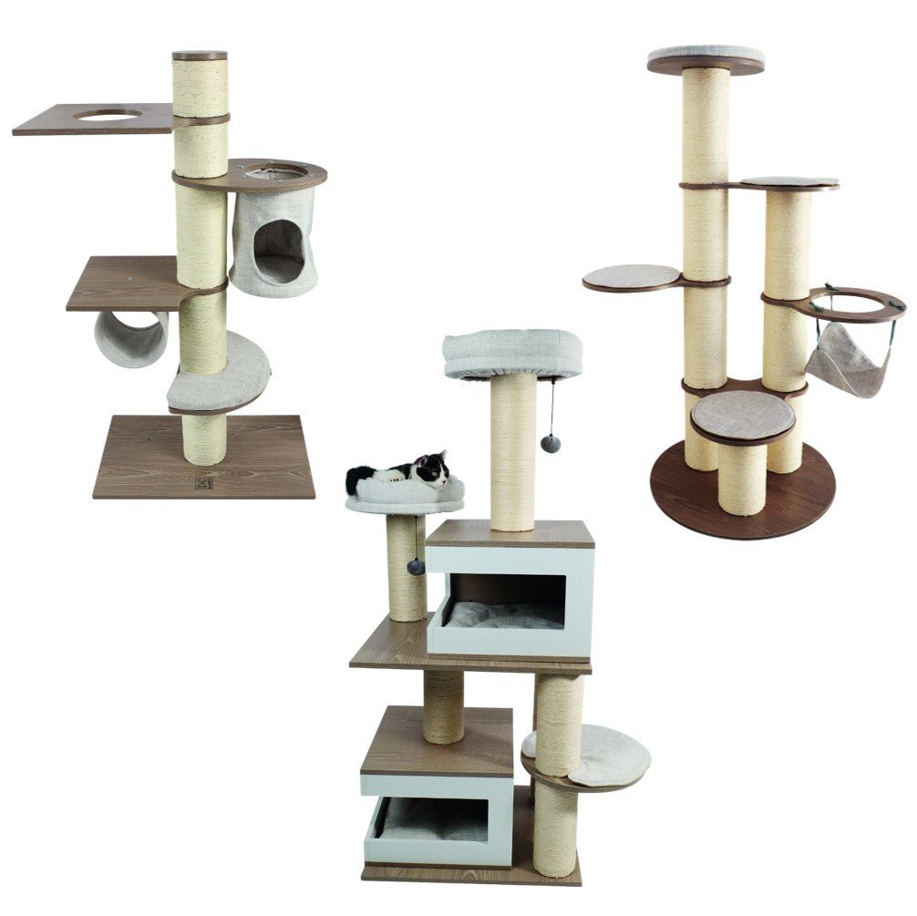 MPETS CatElite Cat Tree Beige - Petzone Kenya