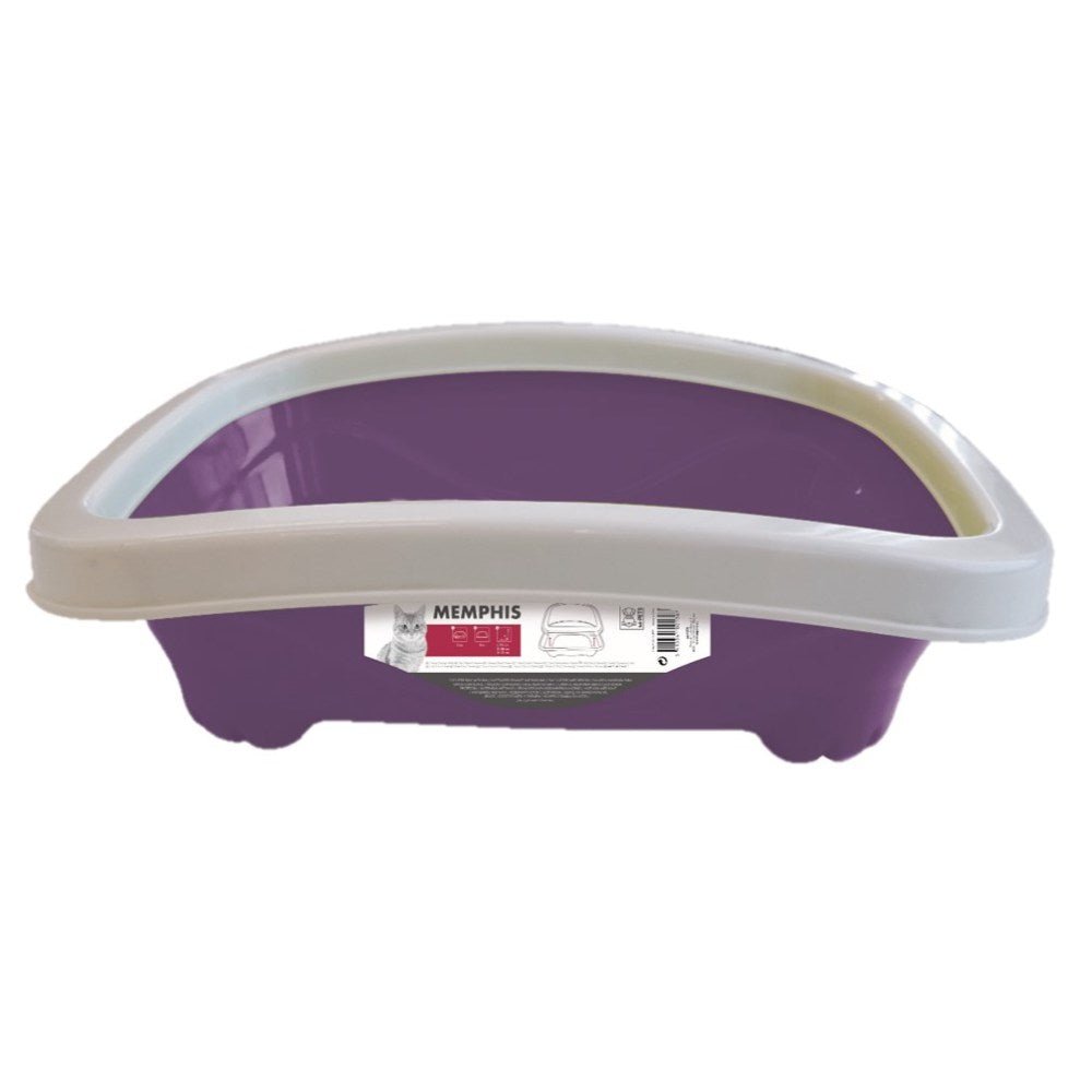 MPETS MEMPHIS - CAT LITTER TRAY WITH RIM - Petzone Kenya