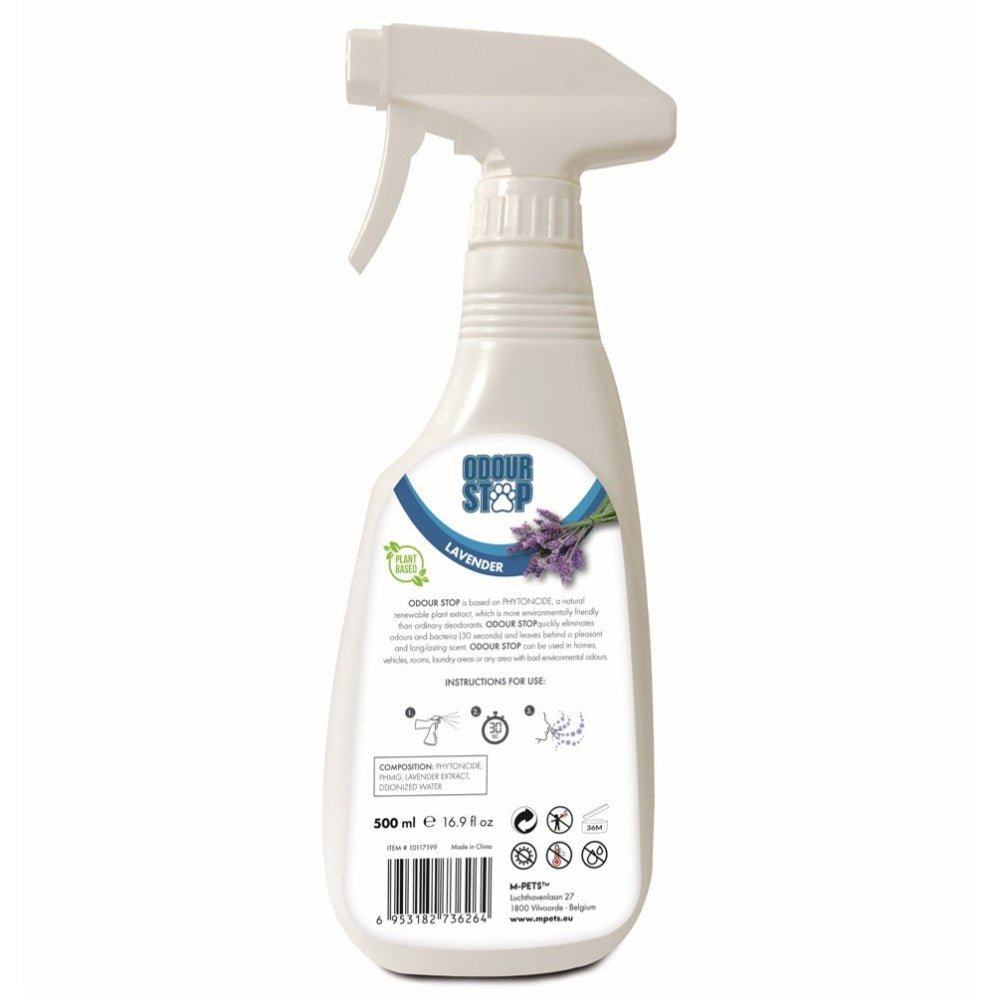 MPETS ODOUR STOP Deodorant Spray - Lavender 500 ml - Petzone Kenya