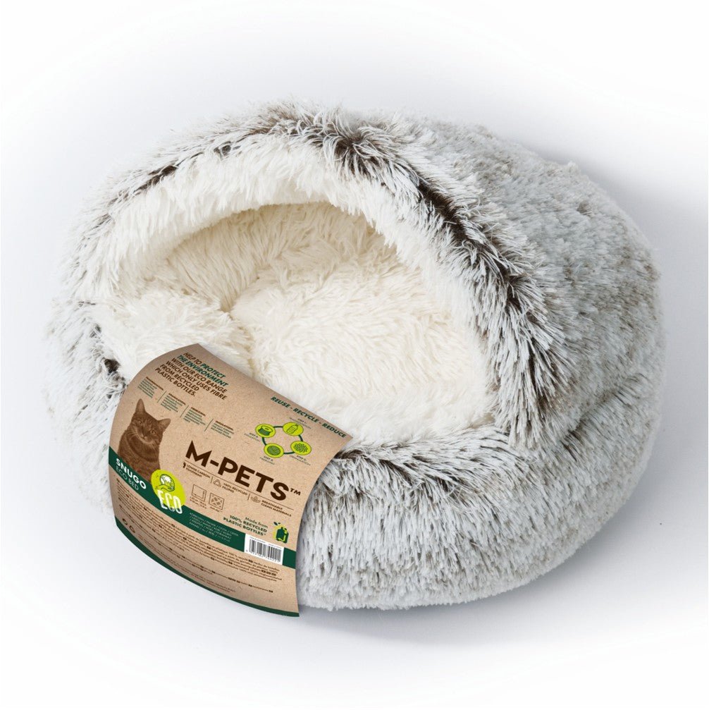 MPETS SNUGO ECO Cat Bed - Gray - Petzone Kenya