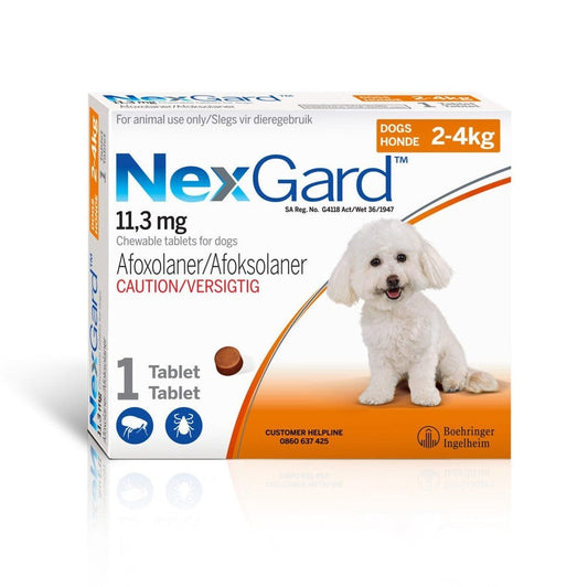 NexGard Chewable Tablets - Petzone Kenya