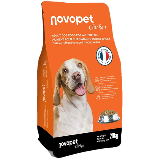 NOVOPET Adult Dog Food - Chicken 20Kg