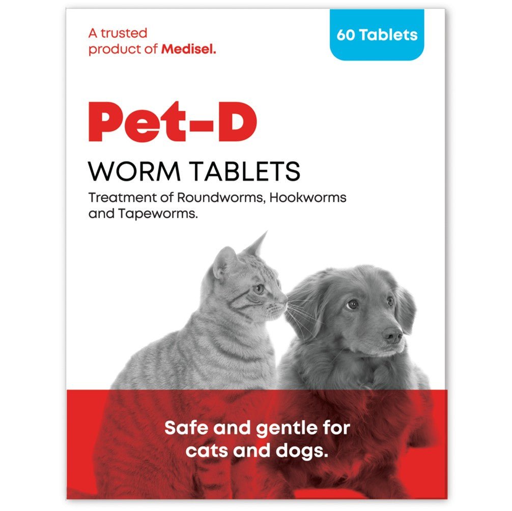 Pet - D Worm Tablets - 1 Tablet - Petzone Kenya