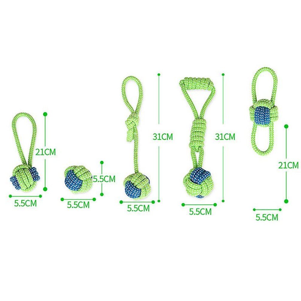 Rope Toys Set 7*21*31*9cm - Petzone Kenya