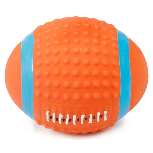 Rugbyball Dog Toy 11cm - Petzone Kenya