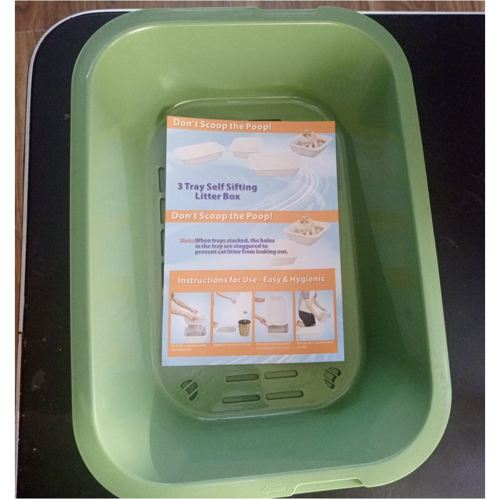 Self Sifting Litter Box