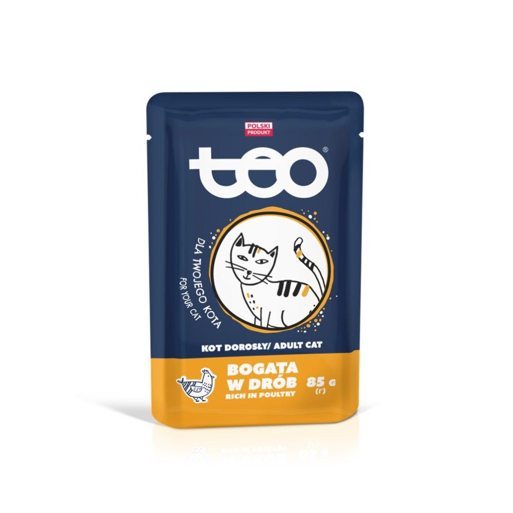 TEO Cat Pouch - 85Gr - Petzone Kenya