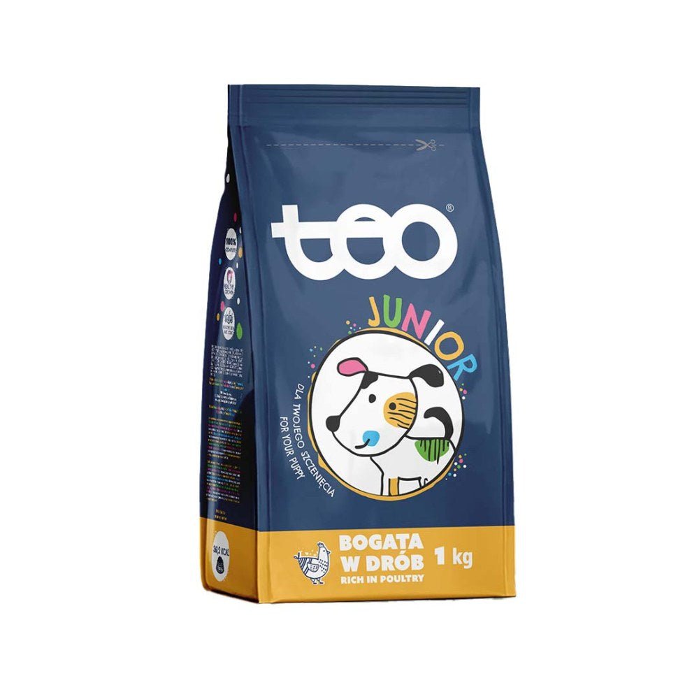 TEO Junior Dry Dog Food - Rich in Poultry 1Kg - Petzone Kenya