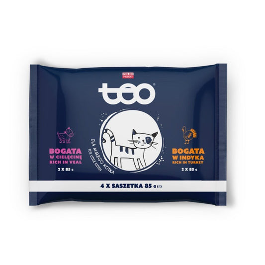 TEO Pouches For Kitten - 4pcs (85Gr) - Petzone Kenya