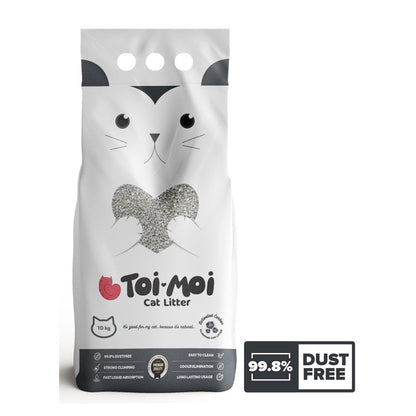 TOI - MOI Natura Activated Carbon Clumping Cat Litter - Petzone Kenya