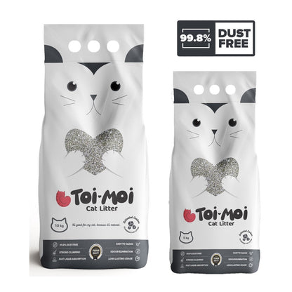 TOI - MOI Natura Activated Carbon Clumping Cat Litter - Petzone Kenya