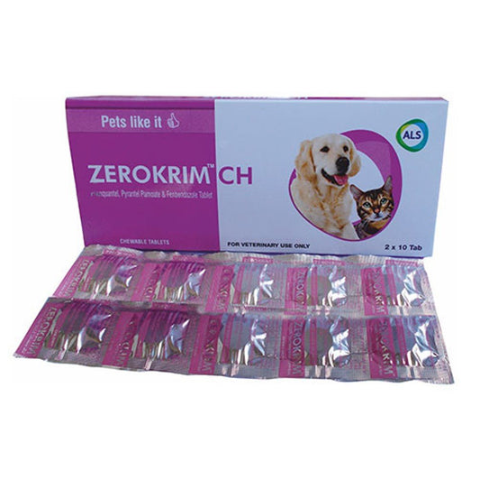 Zerokrim Tablets - Petzone Kenya