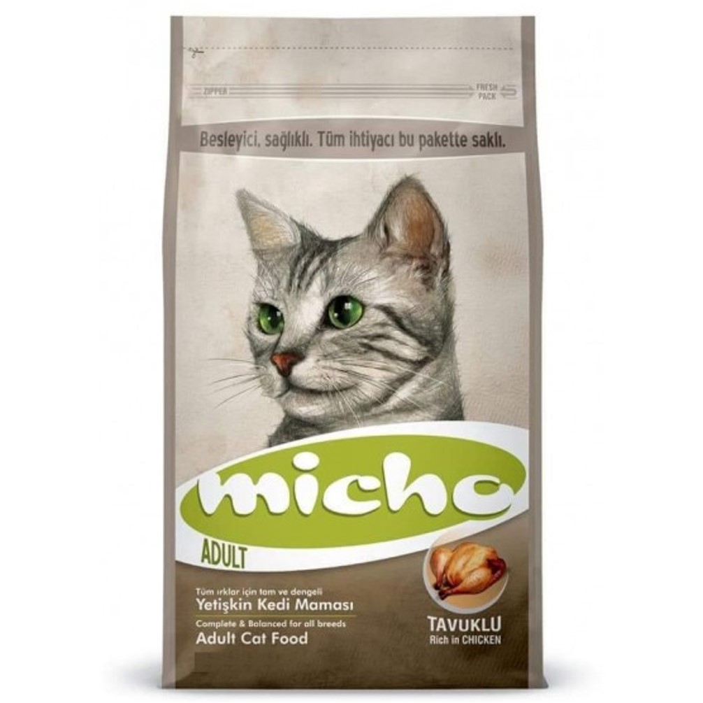 Micho Adult Cat Food Rich In Chicken